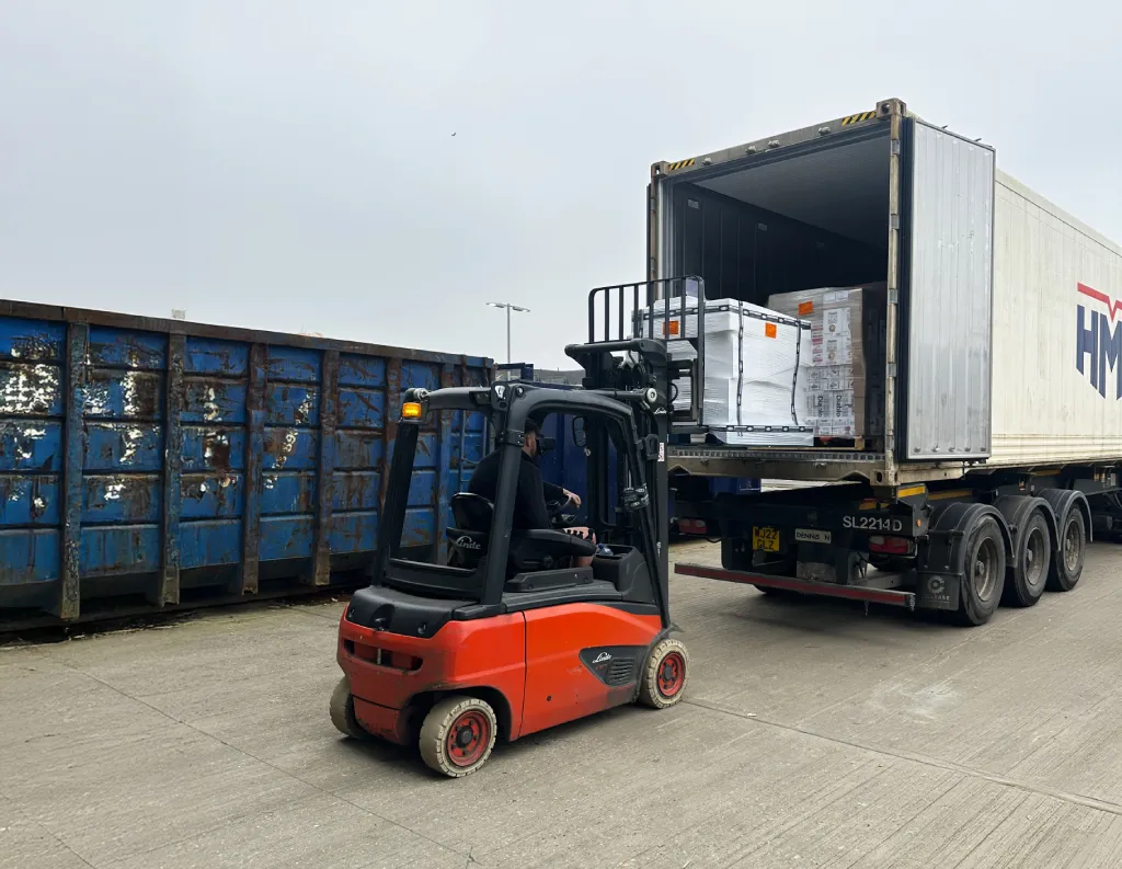 Overland freight and road logistics services